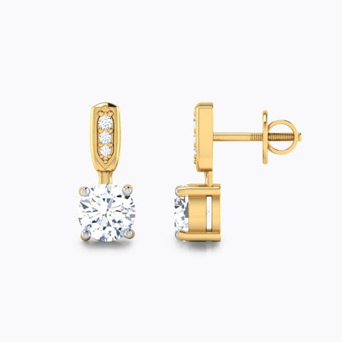 Metro Solitaire Drop Earrings Metro Solitaire Drop Earrings