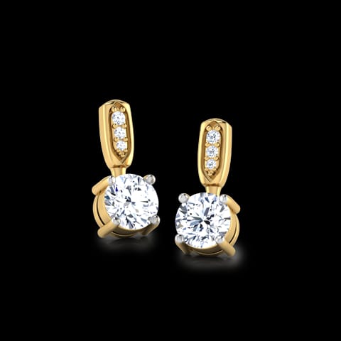 Metro Solitaire Drop Earrings Metro Solitaire Drop Earrings