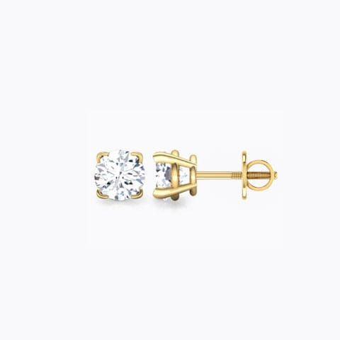 V-prong Stud Earrings V-prong Stud Earrings
