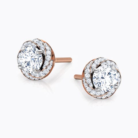 Tana Solitaire Stud Earrings