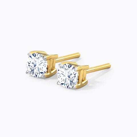 Capri Prime Solitaire Stud Earrings Capri Prime Solitaire Stud Earrings