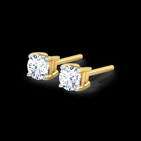 Capri Prime Solitaire Stud Earrings Capri Prime Solitaire Stud Earrings