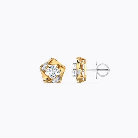 Starlight Solitaire Detachable Stud Earrings Starlight Solitaire Detachable Stud Earrings