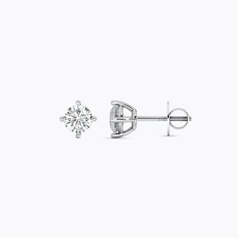 Mount Solitaire Stud Earrings Mount Solitaire Stud Earrings