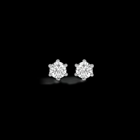 Vibrant Solitaire Stud Earrings Vibrant Solitaire Stud Earrings