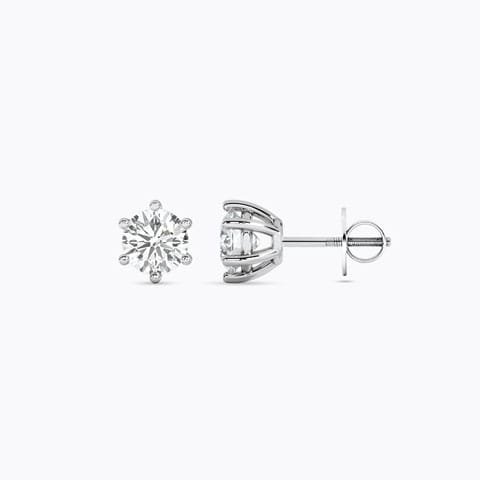 Shine Solitaire Stud Earrings Shine Solitaire Stud Earrings
