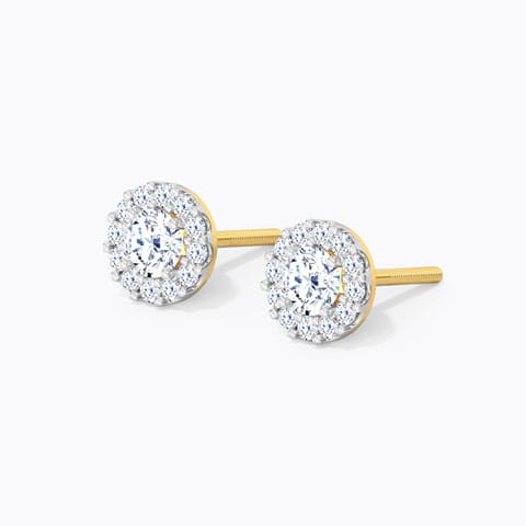 Abigail Solitaire Stud Earring