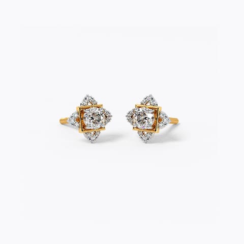 Majestic Spark Solitaire Stud Earrings Majestic Spark Solitaire Stud Earrings