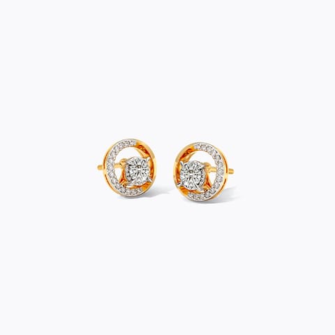 Radiant Halo Solitaire Stud Earrings Radiant Halo Solitaire Stud Earrings