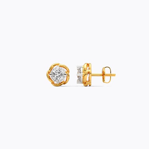 Meadow Solitaire Stud Earrings Meadow Solitaire Stud Earrings