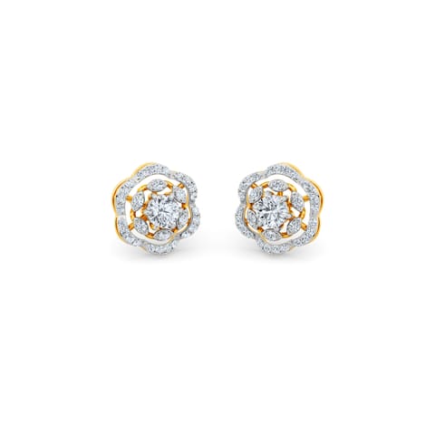 Sparkling Loops Multiwear Solitaire Stud Earrings Sparkling Loops Multiwear Solitaire Stud Earrings
