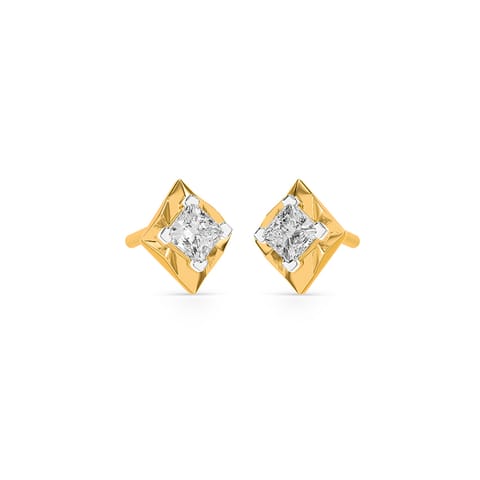 Prismatic Solitaire Stud Earrings for Men Prismatic Solitaire Stud Earrings for Men
