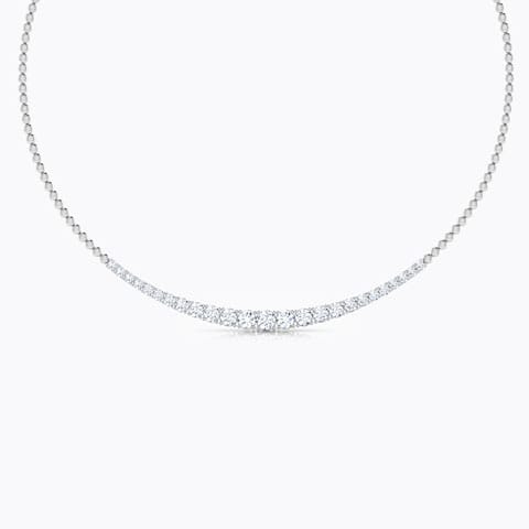 Graduating Quarter Solitaire Necklace