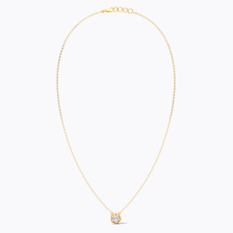 Floral Solitaire Necklace Floral Solitaire Necklace