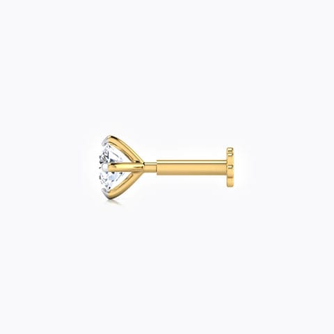 Aanya Solitaire Nose Pin Aanya Solitaire Nose Pin
