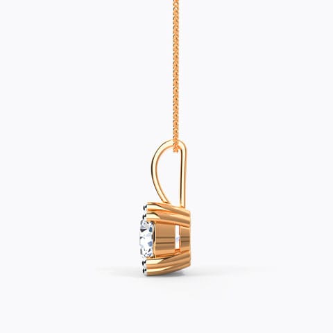 Simple Solitaire Pendant Simple Solitaire Pendant