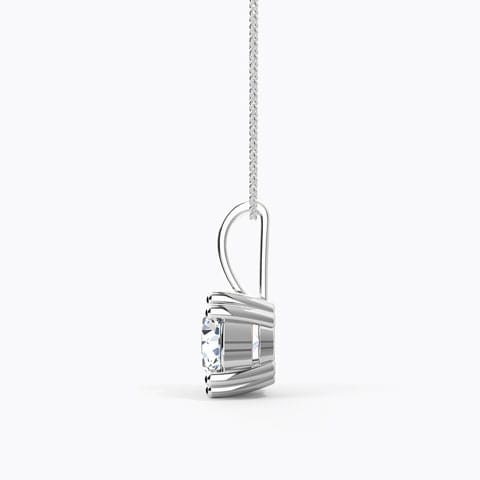 Simple Solitaire Pendant Simple Solitaire Pendant