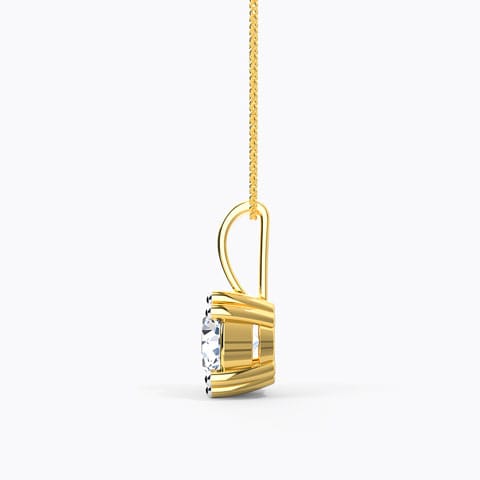 Simple Solitaire Pendant Simple Solitaire Pendant