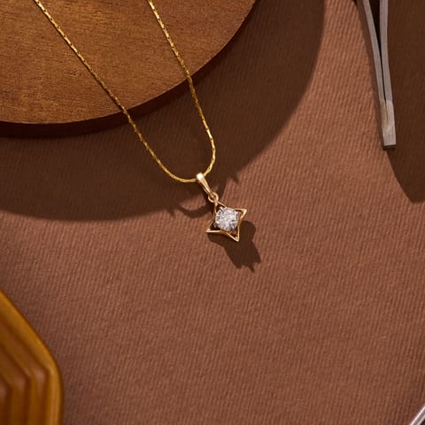 Refined Radiance Solitaire Pendant Refined Radiance Solitaire Pendant