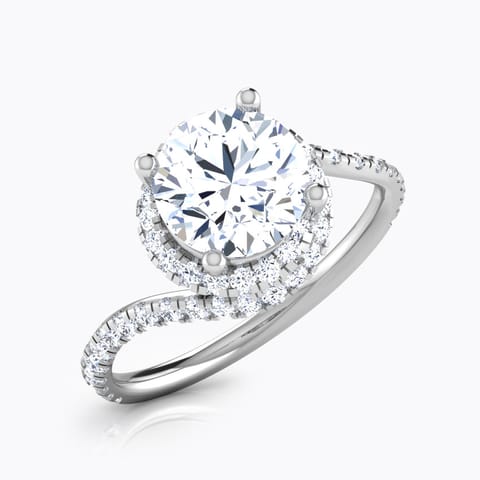 Spiral Solitaire Ring Spiral Solitaire Ring