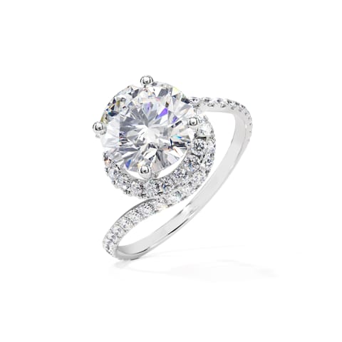 Spiral Solitaire Ring Spiral Solitaire Ring