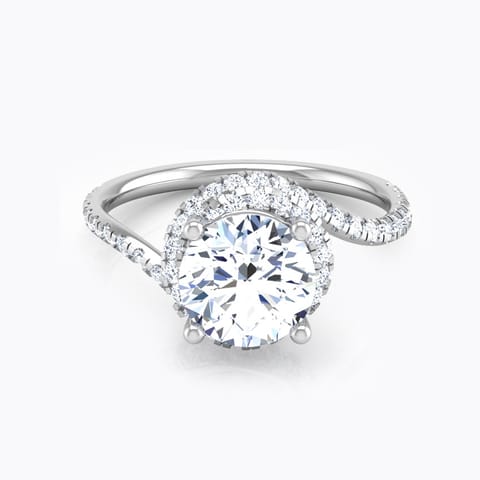 Spiral Solitaire Ring Spiral Solitaire Ring