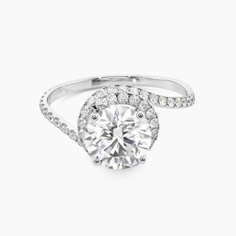 Spiral Solitaire Ring Spiral Solitaire Ring