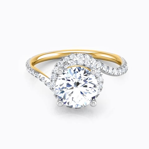 Spiral Solitaire Ring Spiral Solitaire Ring