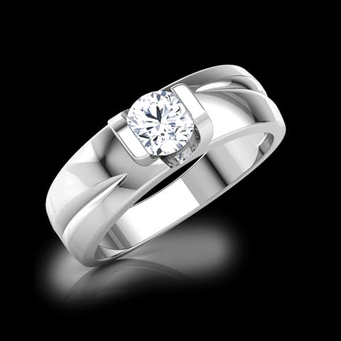 Modus Solitaire Ring for Men Modus Solitaire Ring for Men