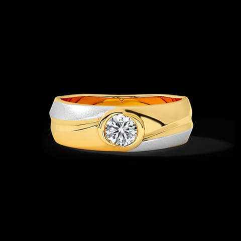 Turia Solitaire Ring for Men Turia Solitaire Ring for Men