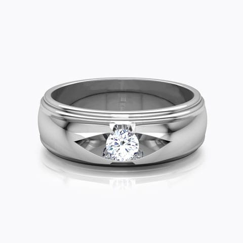 Frances Solitaire Ring for Men Frances Solitaire Ring for Men