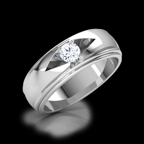 Frances Solitaire Ring for Men Frances Solitaire Ring for Men