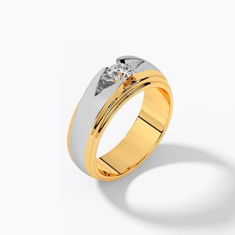 Frances Solitaire Ring for Men Frances Solitaire Ring for Men