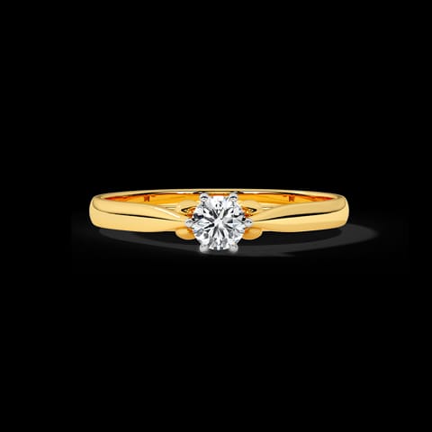 Simple Solitaire Ring Simple Solitaire Ring