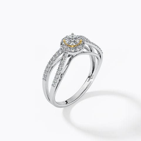Lustre Solitaire Ring Lustre Solitaire Ring