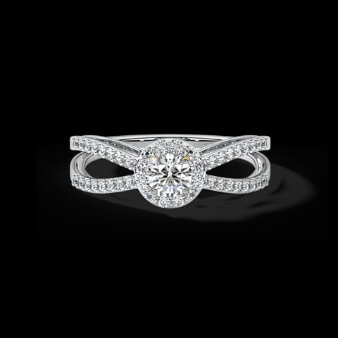 Lustre Solitaire Ring Lustre Solitaire Ring