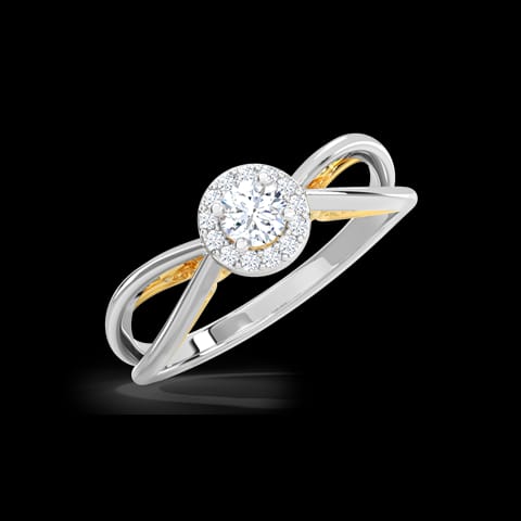 Victorian Solitaire Ring