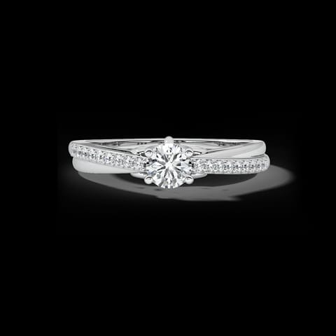 Ribbon Solitaire Ring Ribbon Solitaire Ring