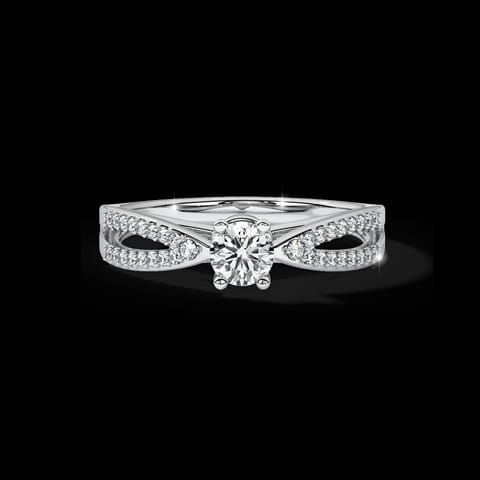 Love Knot Solitaire Ring Love Knot Solitaire Ring