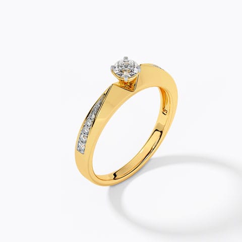 Meridian Solitaire Ring