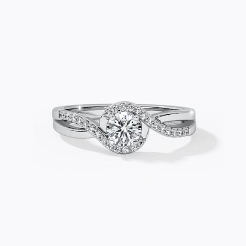 Infinity Solitaire Ring Infinity Solitaire Ring