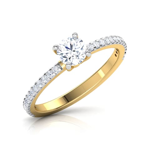 Glee Round Solitaire Ring Glee Round Solitaire Ring
