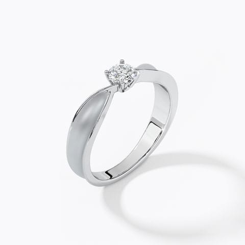Enchant Platinum Solitaire Ring Enchant Platinum Solitaire Ring