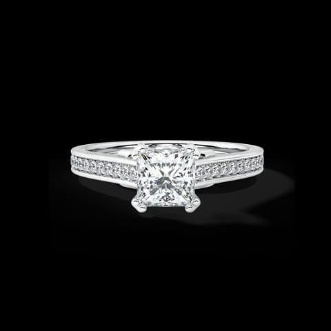 Lily Elegant Solitaire Ring Lily Elegant Solitaire Ring