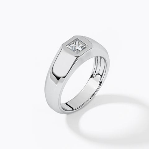 Nick Solitaire Ring for Men