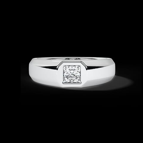 Nick Solitaire Ring for Men