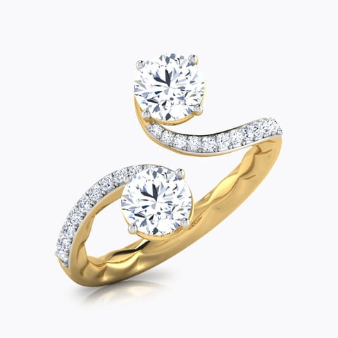 Forever Us Harmony Solitaire Ring