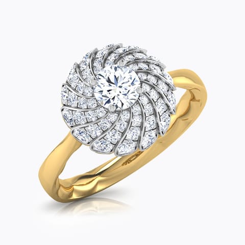 The Taj Ecstasy Solitaire Ring The Taj Ecstasy Solitaire Ring