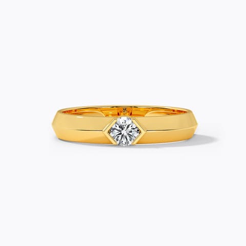 Mason Solitaire Ring for Men