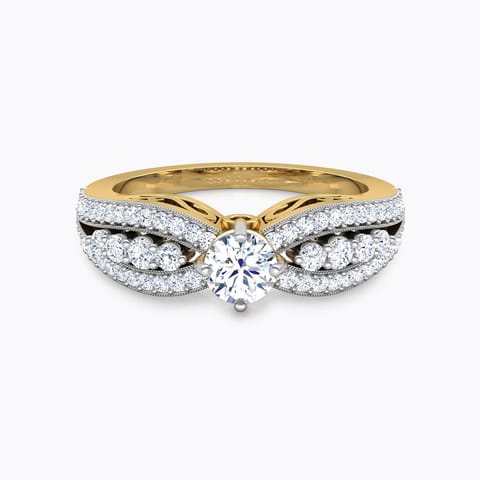 Isabella Scroll Solitaire Ring Isabella Scroll Solitaire Ring